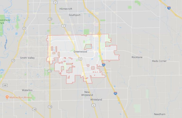 greenwood map outline