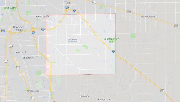 franklin township map outline