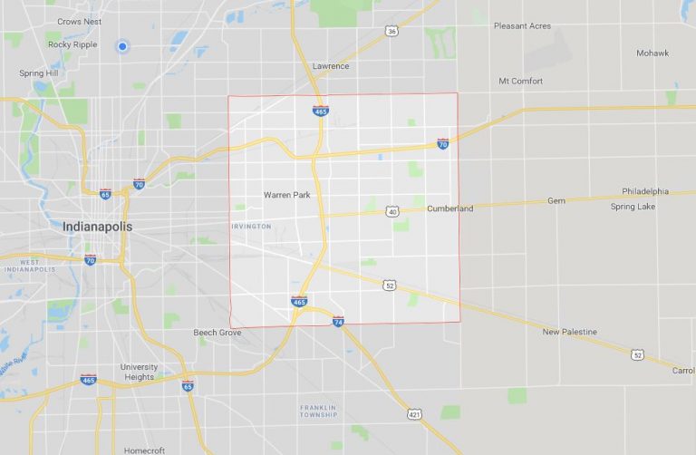 warren township map outline