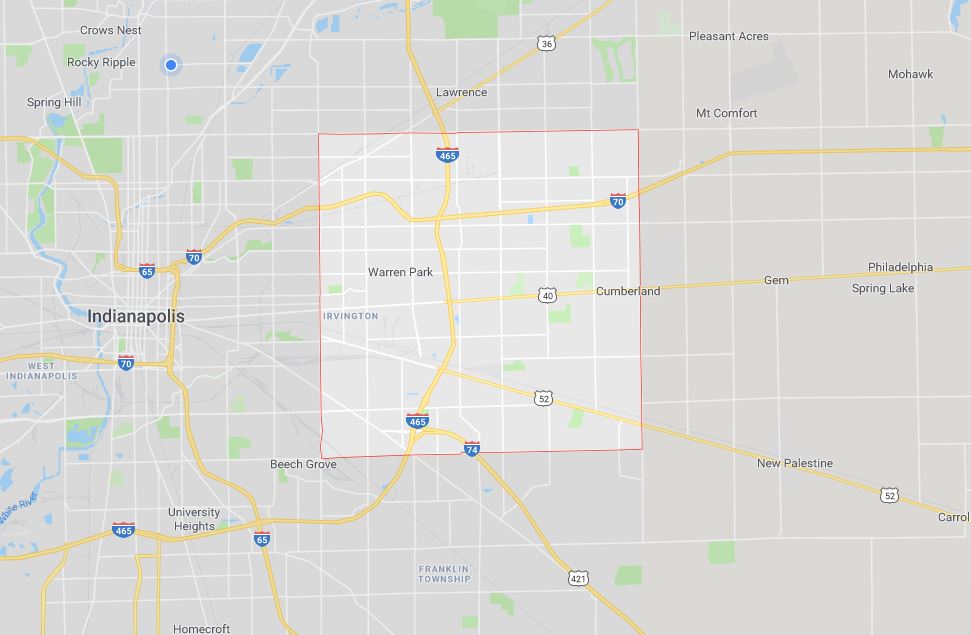 warren township map outline