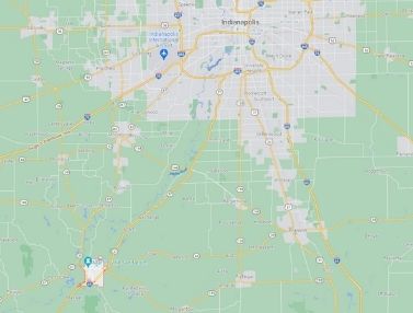 Map of Martinsville, Indiana